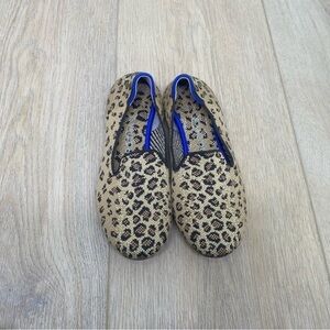 Rothy's leopard loafer round toe flats